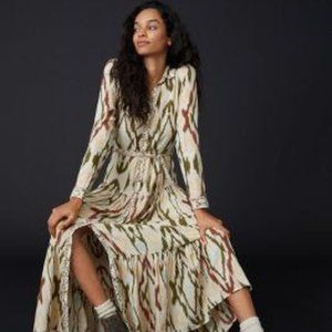 NWT Mes Demoiselles Sunny Maxi Shirtdress